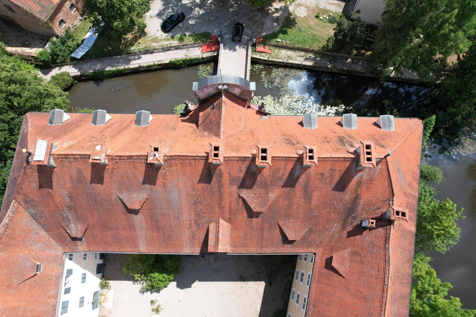 Wohnen Im Wasserschloss Sandizell Schrobenhausen Exterior foto